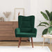Fauteuil Donkergroen 63 x 67 x 94 cm Fluweel