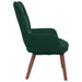 Fauteuil Donkergroen 63 x 67 x 94 cm Fluweel