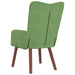 Fauteuil Lichtgroen 63 x 67 x 94 cm Fluweel