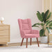 Fauteuil Roze 63 x 67 x 94 cm Fluweel