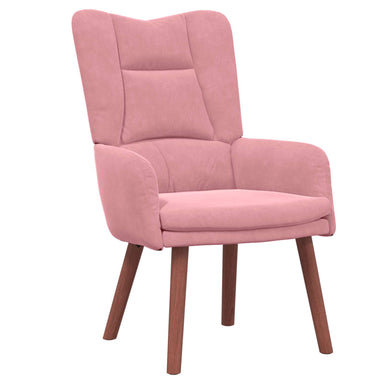 Fauteuil Roze 63 x 67 x 94 cm Fluweel