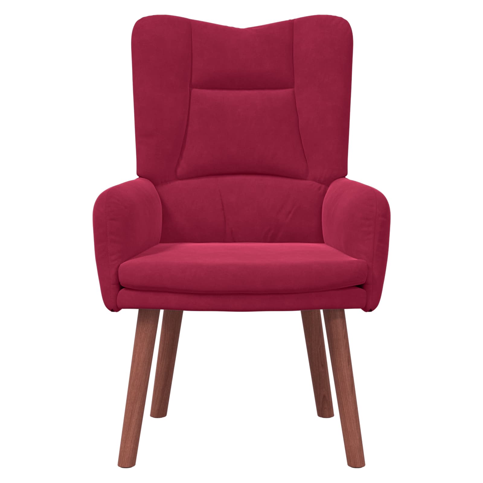 Fauteuil Wijnrood 63 x 67 x 94 cm Fluweel