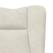Fauteuil Crème 63 x 67 x 94 cm Fluweel