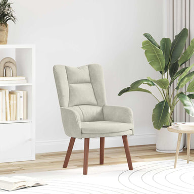 Fauteuil Crème 63 x 67 x 94 cm Fluweel
