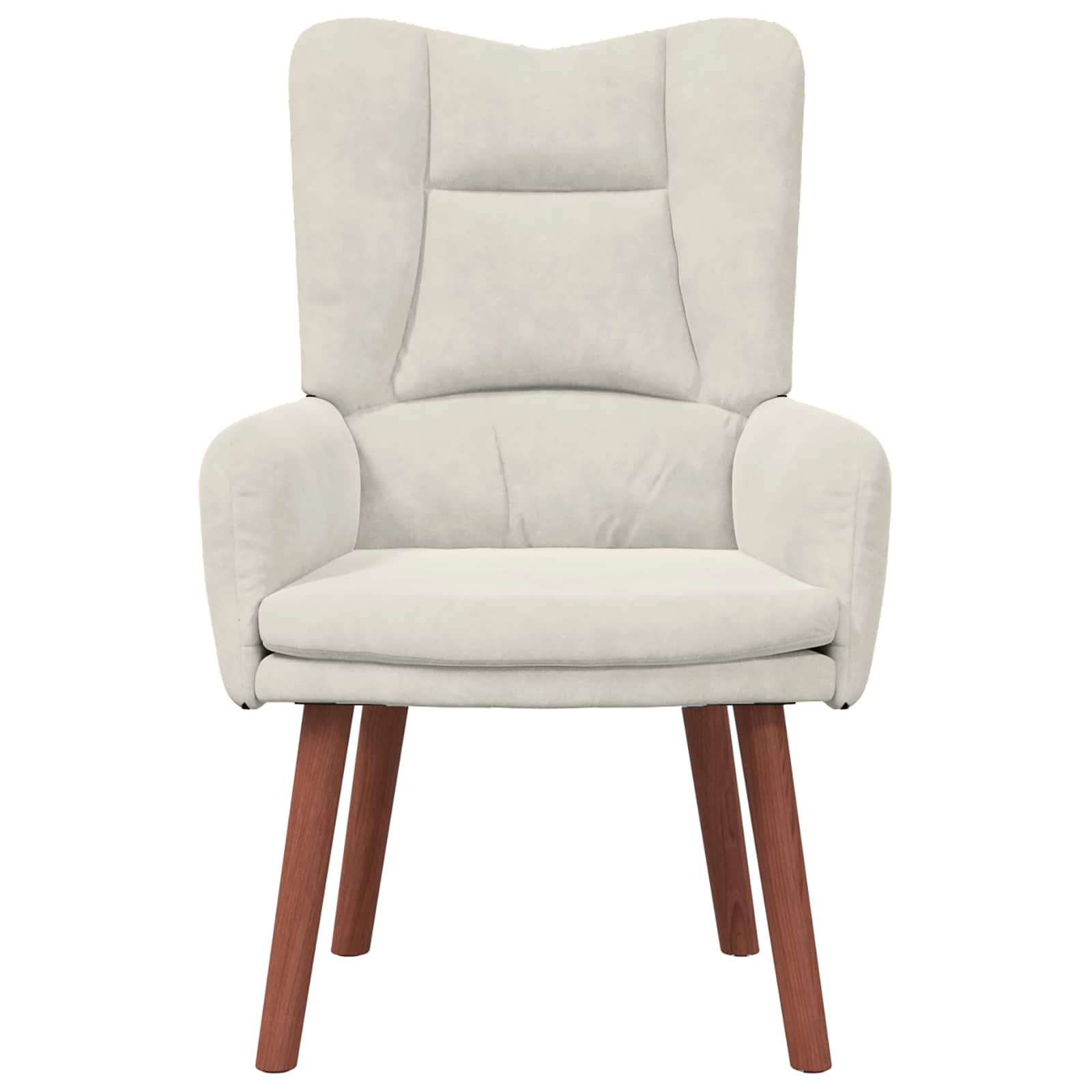 Fauteuil Crème 63 x 67 x 94 cm Fluweel
