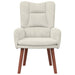 Fauteuil Crème 63 x 67 x 94 cm Fluweel