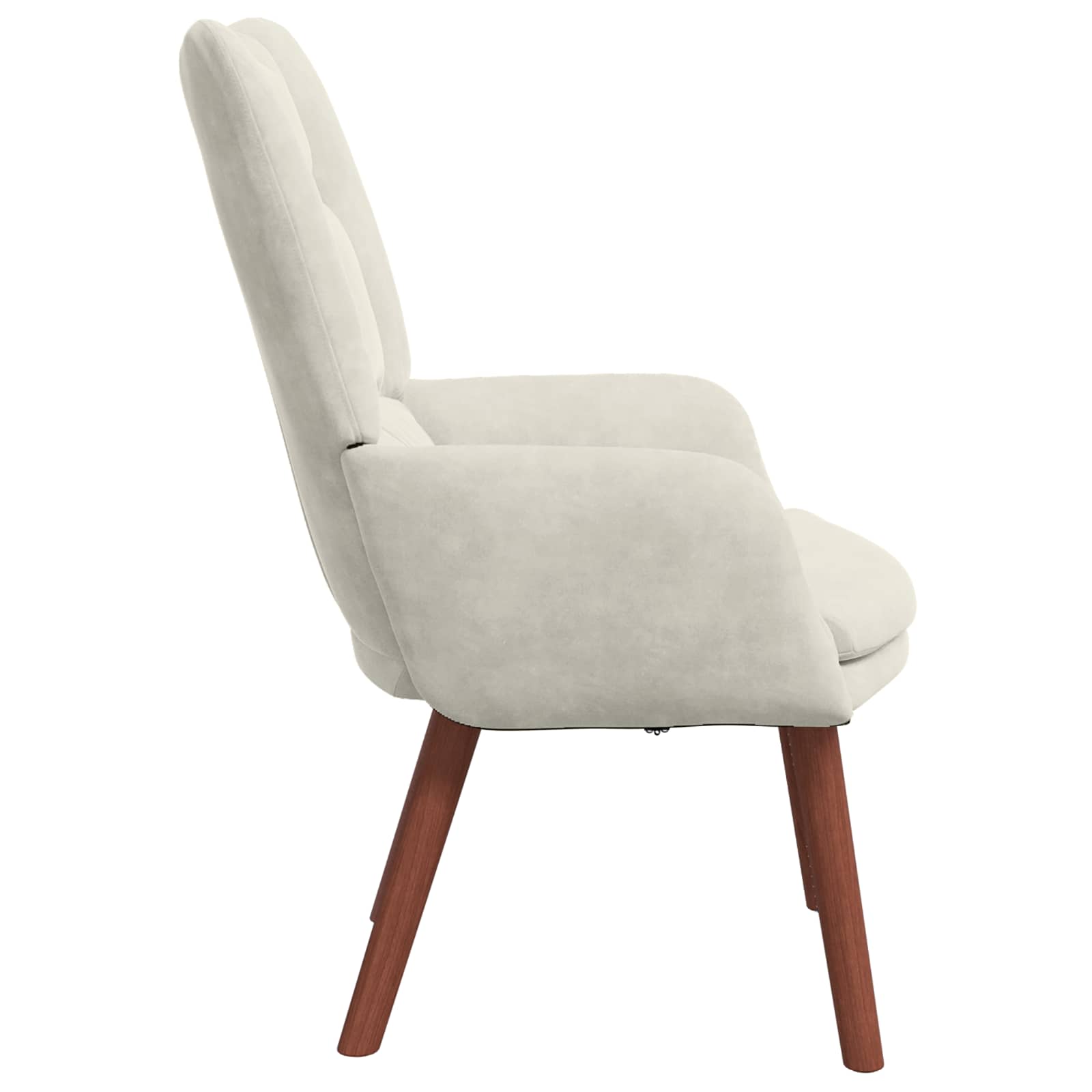 Fauteuil Crème 63 x 67 x 94 cm Fluweel