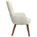 Fauteuil Crème 63 x 67 x 94 cm Fluweel