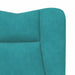 Fauteuil Turquoise 63 x 67 x 94 cm Fluweel