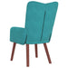 Fauteuil Turquoise 63 x 67 x 94 cm Fluweel