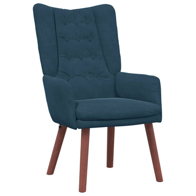 Fauteuil Blauw 63 x 67 x 94 cm Fluweel