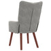 Fauteuil Lichtgrijs 63 x 67 x 94 cm Fluweel