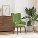 Fauteuil Lichtgroen 63 x 67 x 94 cm Fluweel