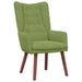 Fauteuil Lichtgroen 63 x 67 x 94 cm Fluweel