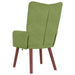 Fauteuil Lichtgroen 63 x 67 x 94 cm Fluweel