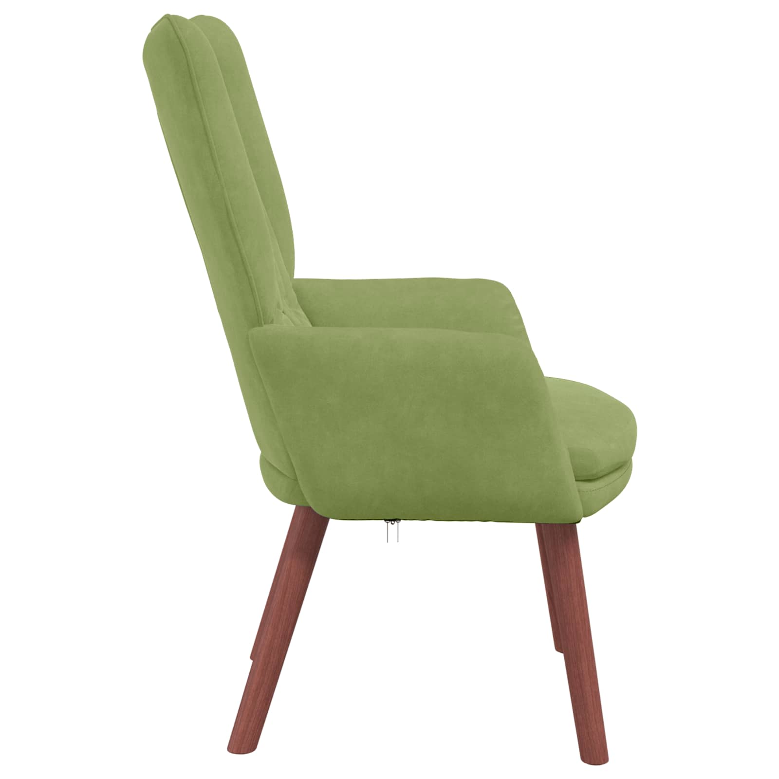 Fauteuil Lichtgroen 63 x 67 x 94 cm Fluweel
