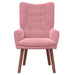 Fauteuil Roze 63 x 67 x 94 cm Fluweel