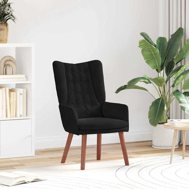 Fauteuil Zwart 63 x 67 x 94 cm Fluweel