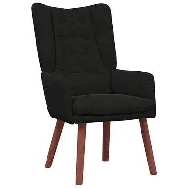 Fauteuil Zwart 63 x 67 x 94 cm Fluweel