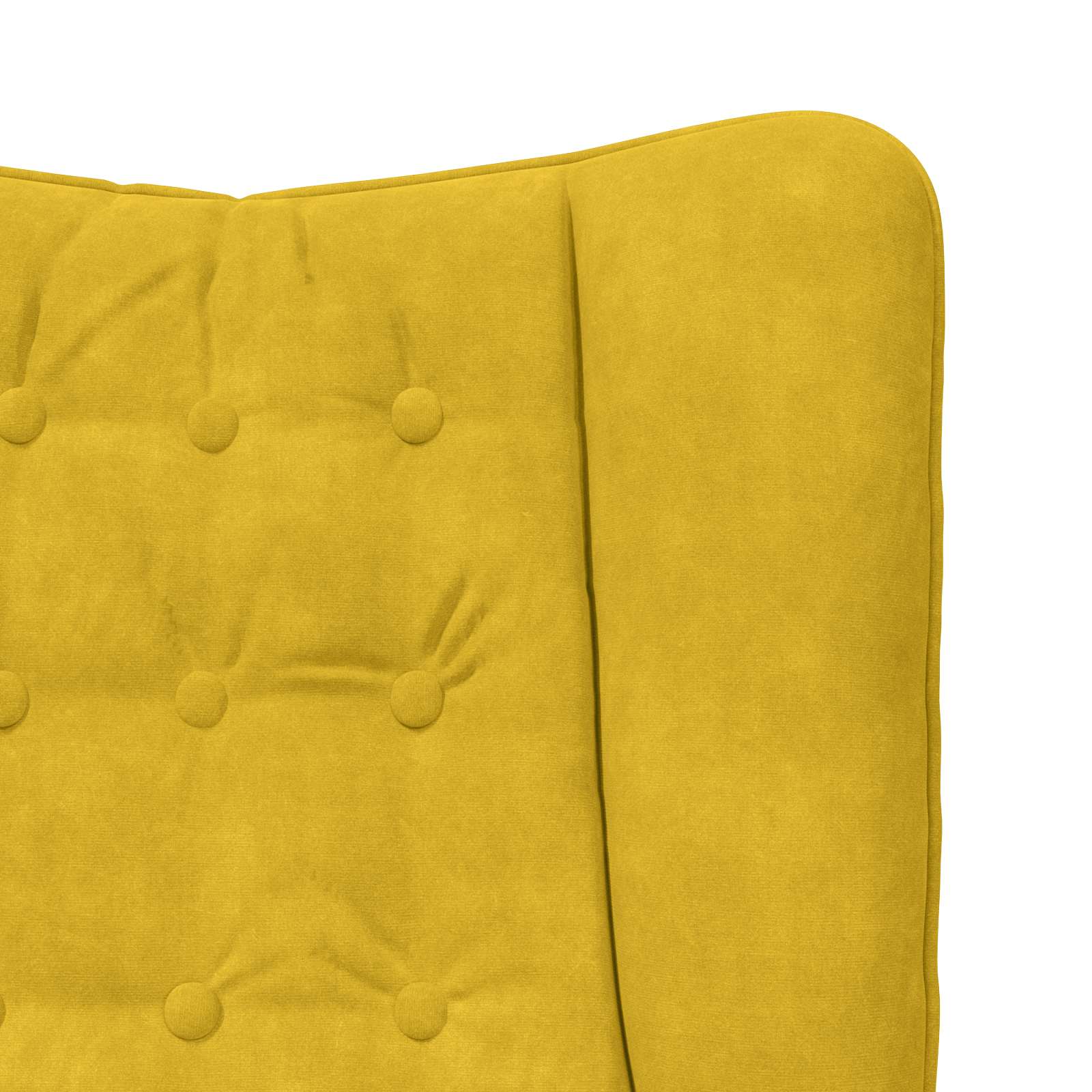 Fauteuil Geel 63 x 67 x 94 cm Fluweel