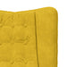Fauteuil Geel 63 x 67 x 94 cm Fluweel