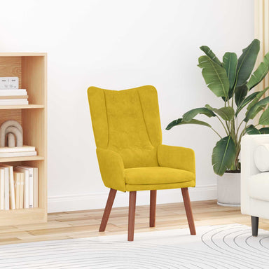 Fauteuil Geel 63 x 67 x 94 cm Fluweel