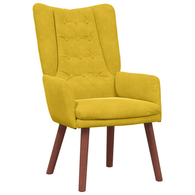 Fauteuil Geel 63 x 67 x 94 cm Fluweel