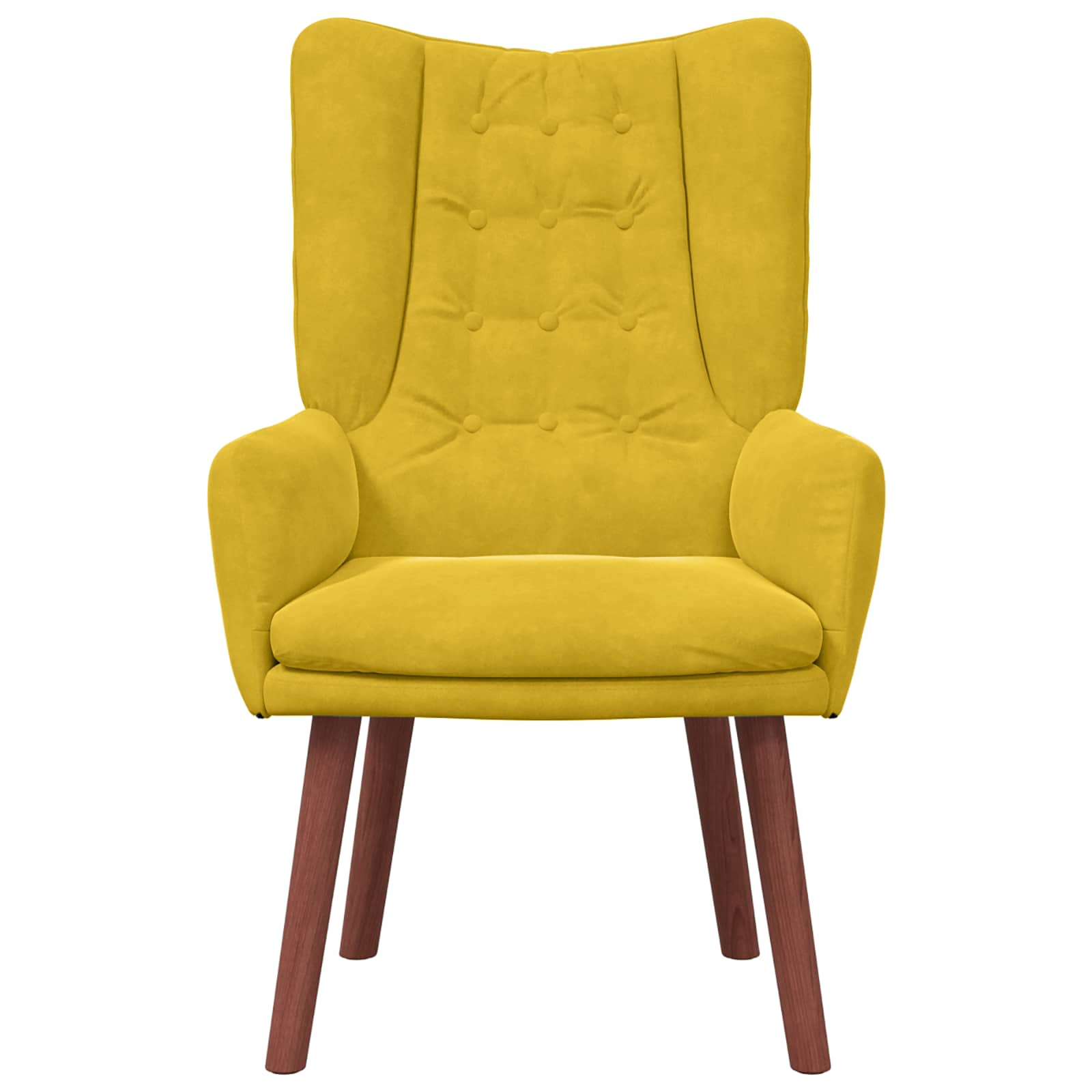 Fauteuil Geel 63 x 67 x 94 cm Fluweel