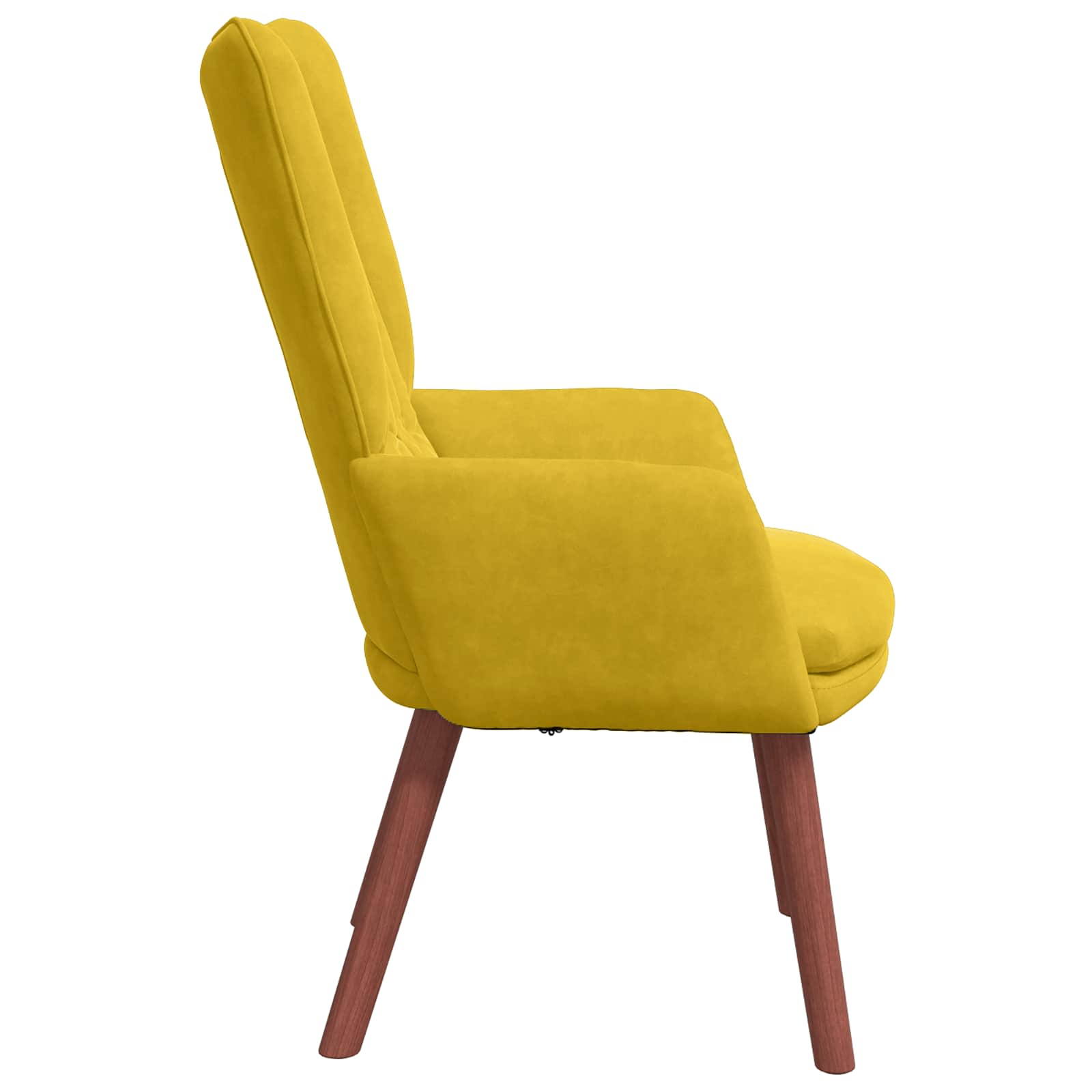 Fauteuil Geel 63 x 67 x 94 cm Fluweel