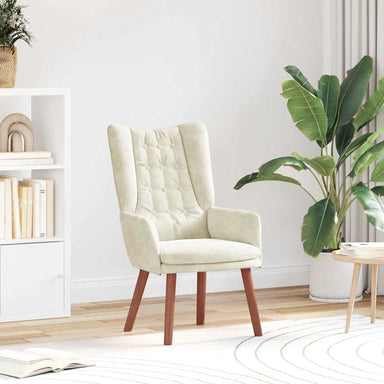 Fauteuil Crème 63 x 67 x 94 cm Fluweel