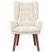 Fauteuil Crème 63 x 67 x 94 cm Fluweel