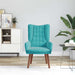 Fauteuil Turquoise 63 x 67 x 94 cm Fluweel