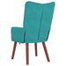 Fauteuil Turquoise 63 x 67 x 94 cm Fluweel