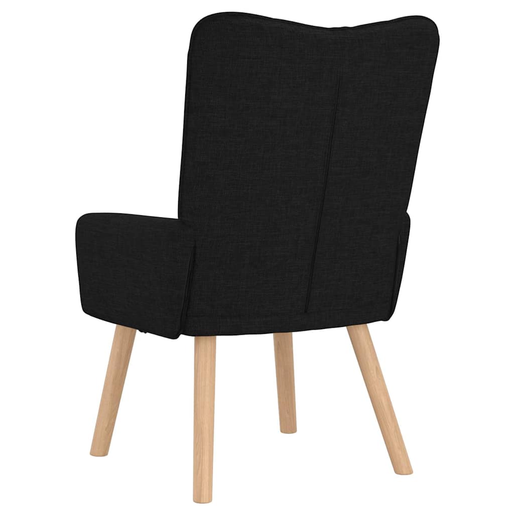 Fauteuil Zwart 63 x 67 x 94 cm Stof en multiplex