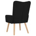 Fauteuil Zwart 63 x 67 x 94 cm Stof en multiplex