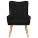 Fauteuil Zwart 63 x 67 x 94 cm Stof en multiplex