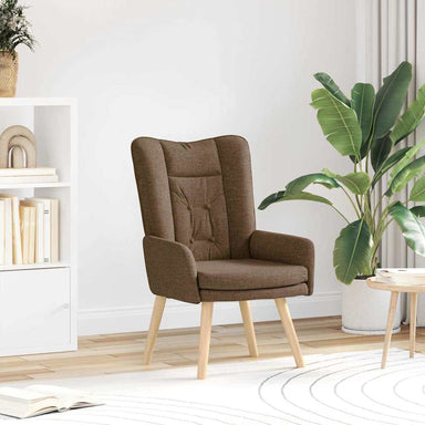 Fauteuil Bruin 63 x 67 x 94 cm Stof en multiplex