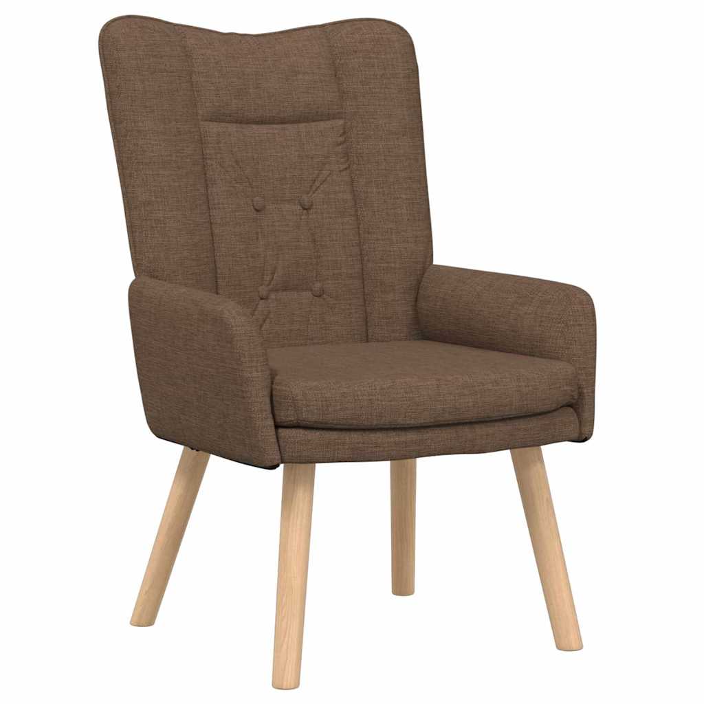 Fauteuil Bruin 63 x 67 x 94 cm Stof en multiplex
