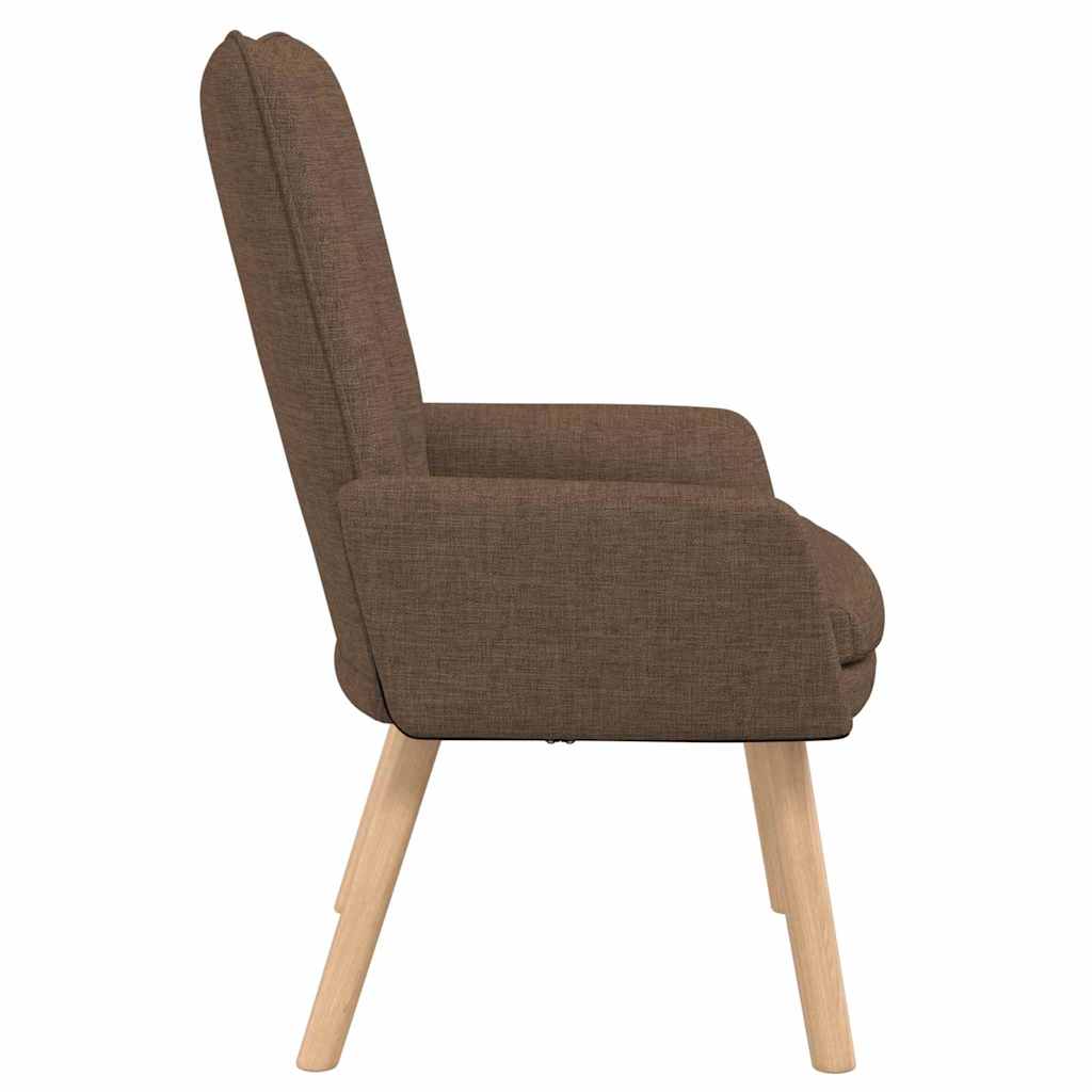 Fauteuil Bruin 63 x 67 x 94 cm Stof en multiplex