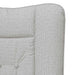 Fauteuil Wolkengrijs Stof en multiplex