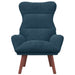 Fauteuil Blauw 69 x 74 x 93 cm Fluweel