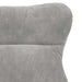 Fauteuil Lichtgrijs 69 x 74 x 93 cm Fluweel