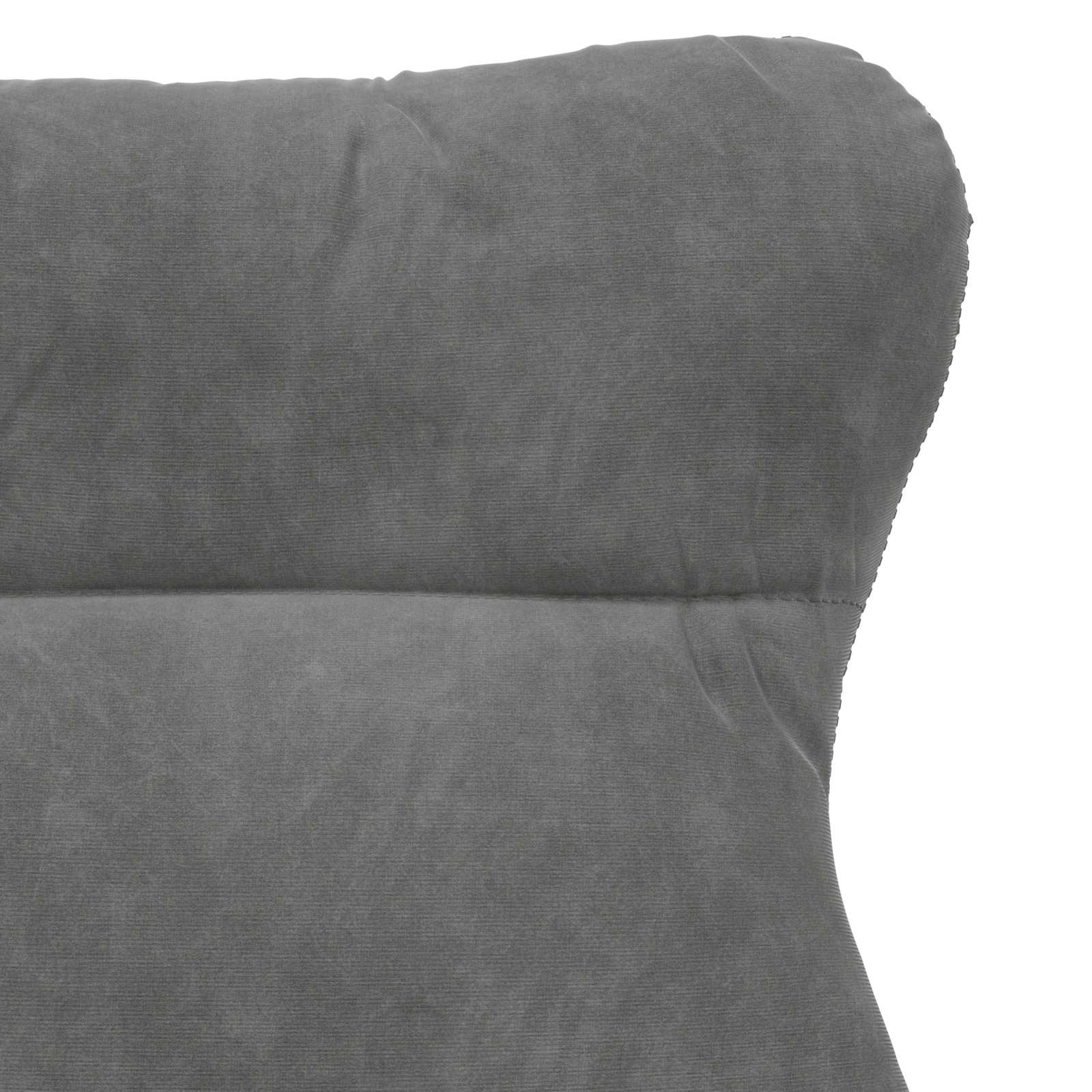 Fauteuil Donkergrijs 69 x 74 x 93 cm Fluweel