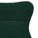Fauteuil Donkergroen 69 x 74 x 93 cm Fluweel