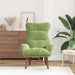 Fauteuil Lichtgroen 69 x 74 x 93 cm Fluweel