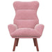 Fauteuil Roze 69 x 74 x 93 cm Fluweel