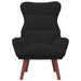 Fauteuil Zwart 69 x 74 x 93 cm Fluweel