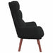 Fauteuil Zwart 69 x 74 x 93 cm Fluweel