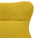 Fauteuil Geel 69 x 74 x 93 cm Fluweel