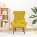 Fauteuil Geel 69 x 74 x 93 cm Fluweel